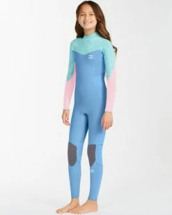 Discount 🔥 Billabong 👧 Girls' 3/2 Synergy Back Zip Full Wetsuit SURFSIDE 🧨 -Color of the season Shop abgw100106 billabongw ssd sd1 1