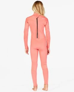 Hot Sale 👍 Billabong 👧 Girls' 3/2 Synergy Back Zip Full Wetsuit RIVER 😀 -Color of the season Shop abgw100107 billabongw vco bck1 1