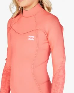 Hot Sale 👍 Billabong 👧 Girls' 3/2 Synergy Back Zip Full Wetsuit RIVER 😀 -Color of the season Shop abgw100107 billabongw vco dtl2 1