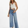 Brand new 👏 Billabong Free Fall Indigo Wide-Leg 👖 Jeans WASHED DENIM 🔔 -Color of the season Shop abjdp00113 billabongw bfcw frt1