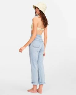 Best deal ✨ Billabong I Got It High Waisted Denim Pants INDIGO RINSE ❤️ -Color of the season Shop abjdp00123 billabongw igr bck1 1