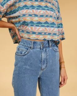 Outlet 🛒 Billabong Salty Blonde Chill Out 👖 Jeans SALTY BLUE ⌛ -Color of the season Shop abjdp00139 billabongw syl dtl1 1