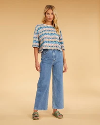 Outlet 🛒 Billabong Salty Blonde Chill Out 👖 Jeans SALTY BLUE ⌛