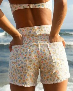 Flash Sale 🎁 Billabong How Bout That Denim Shorts SALT CRYSTAL 💯 -Color of the season Shop abjds00105 billabongl sor frt2 1