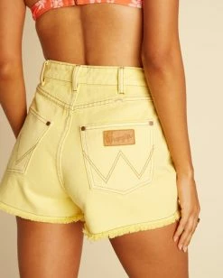 Discount 😉 Billabong Wrangler Showdown Denim Shorts SOL RIDER ⭐ -Color of the season Shop abjds00115 billabongw yza0 dtl1 1
