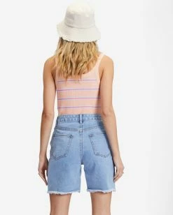 Cheap ❤️ Billabong Long Time Denim Shorts SWEET BLUE ⭐ -Color of the season Shop abjds00121 billabongw bka0 bck1 1