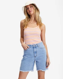 Cheap ❤️ Billabong Long Time Denim Shorts SWEET BLUE ⭐