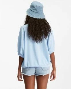 Cheap ✨ Billabong Lost Coast Pullover Sweatshirt LIGHT SUNSET GOLD ⌛ -Color of the season Shop abjft00256 billabongw bgb0 bck1 1