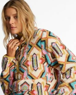 Best deal 🥰 Billabong A/Div Switchback Pullover Mock Neck Sweatshirt BONE 🔔 -Color of the season Shop abjft00291 billabongw tjr0 dtl1 1