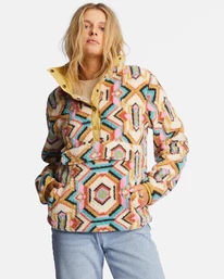Best deal 🥰 Billabong A/Div Switchback Pullover Mock Neck Sweatshirt BONE 🔔