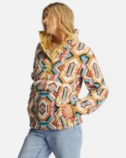 Best deal 🥰 Billabong A/Div Switchback Pullover Mock Neck Sweatshirt BONE 🔔 -Color of the season Shop abjft00291 billabongw tjr0 sd1 1