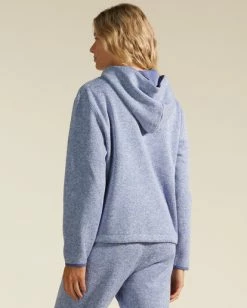 Best Sale 🔥 Billabong A/Div Highway Half-Zip Hoodie BLUE MOUNTAIN 🎉 -Color of the season Shop abjft00295 billabongw pmk0 bck2 1