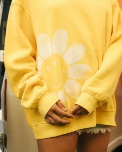 Best reviews of 🧨 Billabong X Smiley Ridin Happy Sweatshirt LADY LAVENDER 🥰 -Color of the season Shop abjft00367 billabongl ygk0 frt1 1