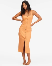 Best reviews of 💯 Billabong Nissi Henley Knit 👗 Dress DESERT CLAY 💯