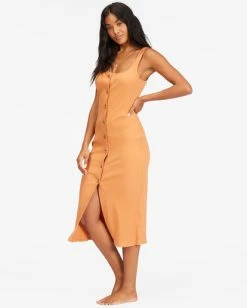 Best reviews of 💯 Billabong Nissi Henley Knit 👗 Dress DESERT CLAY 💯 -Color of the season Shop abjkd00182 billabongw clv0 sd1 1