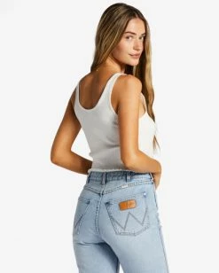 Outlet 😉 Billabong Notch Tank Ribbed Tank Top PINA COLADA ✔️ -Color of the season Shop abjkt00304 billabongw scs bck1 1