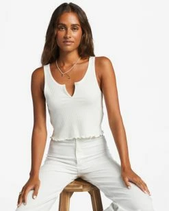 Outlet 😉 Billabong Notch Tank Ribbed Tank Top PINA COLADA ✔️ -Color of the season Shop abjkt00304 billabongw scs dtl2 1