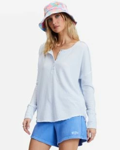 Coupon ⌛ Billabong New Anyday Henley Top OFF BLACK ❤️ -Color of the season Shop abjkt00307 billabongw rad sd1 1