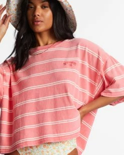 Best Sale ✨ Billabong Feeling Free Boxy T-Shirt PINA COLADA ✔️ -Color of the season Shop abjkt00340 billabongw mjp0 dtl1 1