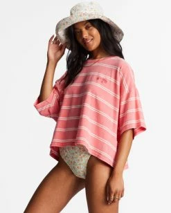 Best Sale ✨ Billabong Feeling Free Boxy T-Shirt PINA COLADA ✔️ -Color of the season Shop abjkt00340 billabongw mjp0 sd1 1