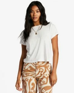 Best Pirce ⭐ Billabong Better Then Basic Short Sleeve T-Shirt OFF BLACK 🎁 -Color of the season Shop abjkt00396 billabongw scs frt1 1