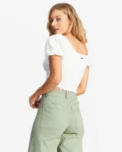 Buy 🔔 Billabong It's Love Fitted Knit Top BLACK 🎁 -Color of the season Shop abjkt00417 billabongw scs bck1 1