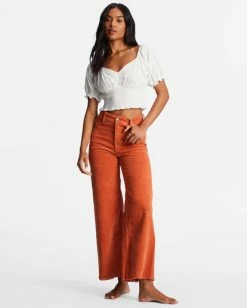 Coupon 🎁 Billabong Love Song Puff Sleeve Top BLACK PEBBLE 👍 -Color of the season Shop abjkt00441 billabongw scs frt9 1