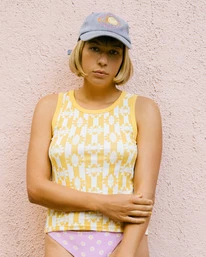 Best Pirce 🎉 Billabong X Smiley Little Smiles Tank Top BRIGHTER DAYS ✔️