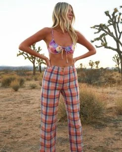 Hot Sale 🤩 Billabong Salty Blonde Break Point Pants MULTI 🥰 -Color of the season Shop abjnp00147 billabongl mul frt1 1