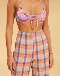 Hot Sale 🤩 Billabong Salty Blonde Break Point Pants MULTI 🥰 -Color of the season Shop abjnp00147 billabongw mul dtl2 1