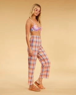 Hot Sale 🤩 Billabong Salty Blonde Break Point Pants MULTI 🥰 -Color of the season Shop abjnp00147 billabongw mul sd1 1
