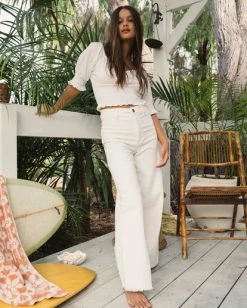 Wholesale 🔔 Billabong Free Fall Wide-Leg Pants GOLDEN SPICE 🥰 -Color of the season Shop abjnp00149 billabongl scs frt1 1