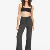 Outlet ✨ Billabong So Easy Elastic-Waist Knit Pants OFF BLACK 🛒 -Color of the season Shop abjnp00299 billabongw ofb frt1