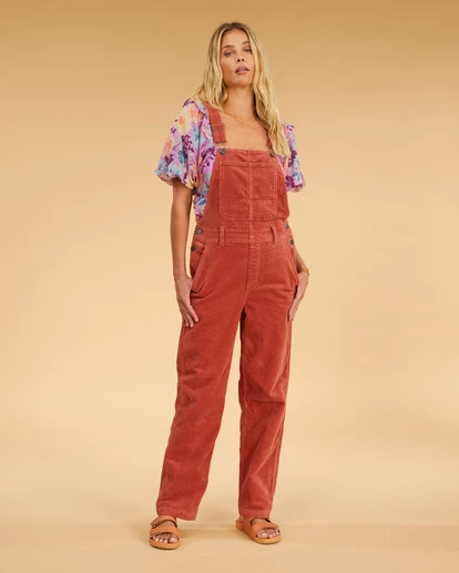 Brand new 😍 Billabong Salty Blonde One Of A Kind Overalls SIPPIN COCONUTS 🌟 9 Brand new 😍 Billabong Salty Blonde One Of A Kind Overalls SIPPIN COCONUTS 🌟 - Image 7