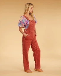 Brand new 😍 Billabong Salty Blonde One Of A Kind Overalls SIPPIN COCONUTS 🌟 5 Brand new 😍 Billabong Salty Blonde One Of A Kind Overalls SIPPIN COCONUTS 🌟 - Image 3