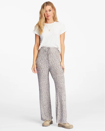 Budget ๐ Billabong So Easy High-Waisted Wide-Leg Knit Pants MULTI ๐ 10 Budget ๐ Billabong So Easy High-Waisted Wide-Leg Knit Pants MULTI ๐ - Image 8