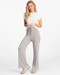 Budget ๐ Billabong So Easy High-Waisted Wide-Leg Knit Pants MULTI ๐ 5 Budget ๐ Billabong So Easy High-Waisted Wide-Leg Knit Pants MULTI ๐ - Image 3