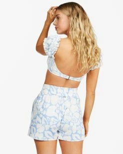 Best Sale ⭐ Billabong Love To Lounge Elastic Waist Shorts LIME 🎉 -Color of the season Shop abjns00134 billabongw rad bck1 1