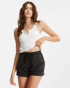 Cheap 🌟 Billabong Surf Classic 3 Sweatshorts SALT CRYSTAL 🧨 -Color of the season Shop abjns00217 billabongw ofb dtl1 1