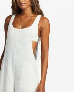 Best Sale 😍 Billabong Beach Crush Romper BRICK ⌛ -Color of the season Shop abjns00244 billabongw scs dtl1 1