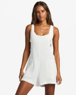 Best Sale 😍 Billabong Beach Crush Romper BRICK ⌛ -Color of the season Shop abjns00244 billabongw scs frt1 1
