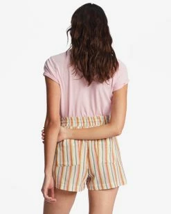 Wholesale 🥰 Billabong Day Tripper Elastic Shorts SALT CRYSTAL 4 🌟 -Color of the season Shop abjns00256 billabongw wcf0 bck1 1