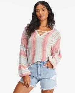 Buy 🧨 Billabong So Sweet Pullover Sweater SORBET 🧨 -Color of the season Shop abjsw00176 billabongw pjb0 frt1 1