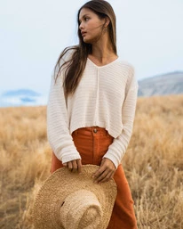 Budget ✨ Billabong Every Day Pullover Sweater BLACK PEBBLE ⌛