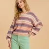 Best reviews of 👏 Billabong Salty Blonde Under The Influence Pullover Sweater LOVIN LILAC 😀 -Color of the season Shop abjsw00209 billabongw pkv0 frt1