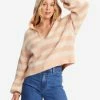 Cheap โ๏ธ Billabong Mas Amor Hooded V-Neck Sweater NUDE MOOD ๐ 1 Cheap โ๏ธ Billabong Mas Amor Hooded V-Neck Sweater NUDE MOOD ๐ -Color of the season Shop abjsw00212 billabongw thb0 frt1