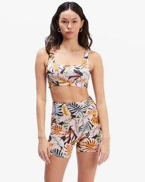 Best deal โจ Billabong Paradise Tank Sports Bra BLACK PEBBLE ๐