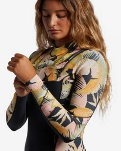 Best Pirce 😍 Billabong 4/3 Salty Dayz Chest Zip Full Wetsuit PARADISE BLACK 🔥 -Color of the season Shop abjw100122 billabongw kyg6 dtl2 1