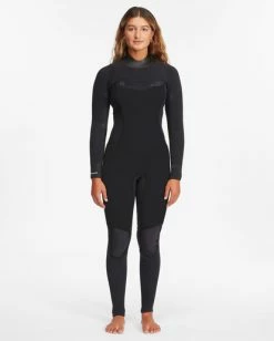 Best Pirce 😍 Billabong 4/3 Salty Dayz Chest Zip Full Wetsuit PARADISE BLACK 🔥 -Color of the season Shop abjw100122 billabongw kyg6 dtl3 1