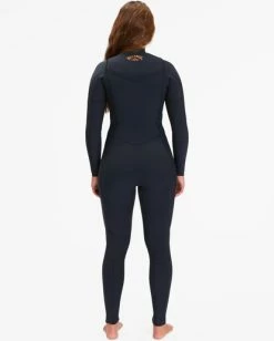 Best Sale ⭐ Billabong 4/3 Salty Dayz Natural Chest Zip Wetsuit BLACK TIDE 💯 -Color of the season Shop abjw100161 billabongw kvd7 bck1 1